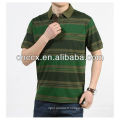 13PT1007 hommes armée vert mode nouveau design t-shirt polo